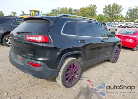 2016 Jeep Cherokee Limited from USA, damaged, VIN 1C4PJMDB1GW162290